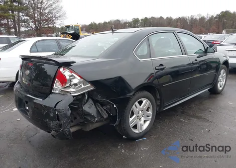 2012 Chevrolet Impala Lt из США, поврежденный, VIN 2G1WB5E35C1314538